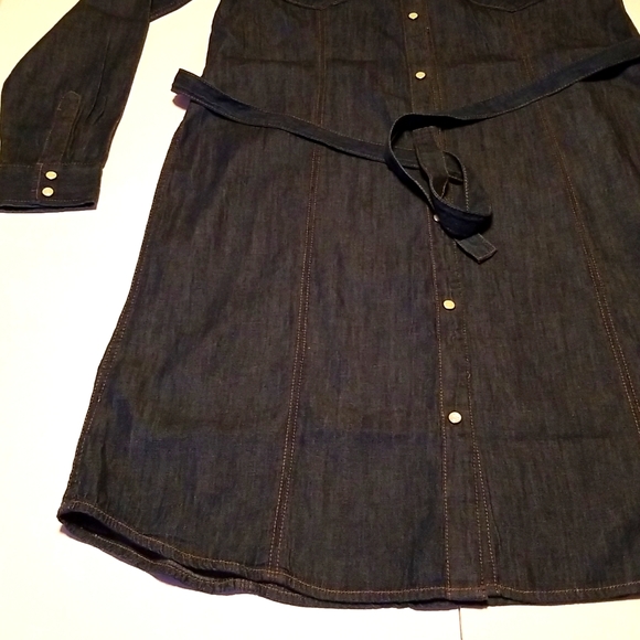 NWT Gap Western Denim Dress - Picture 9 of 9